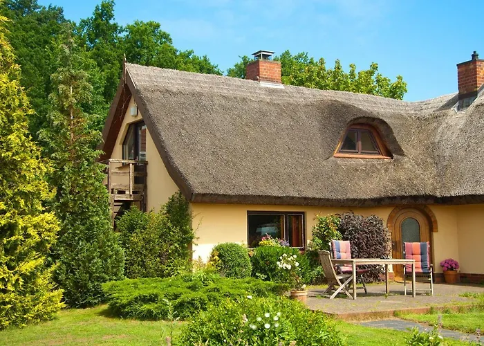 Wg Bernstein - Reetdachhaus - Ruhe Und Seeblick Apartament